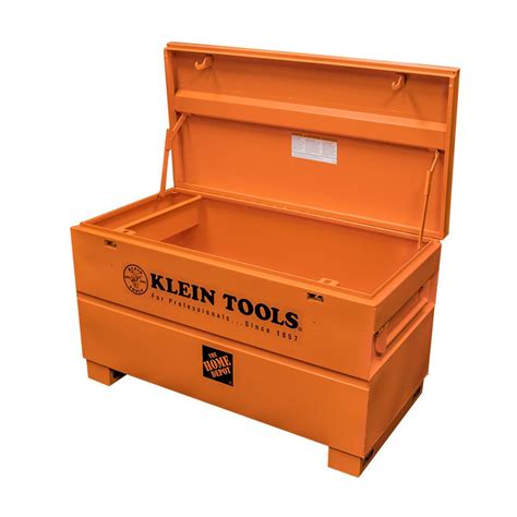 construction steel tools site box|forklift job site boxes.